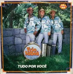Capa do disco Tudo por você, de Trio Sabiá