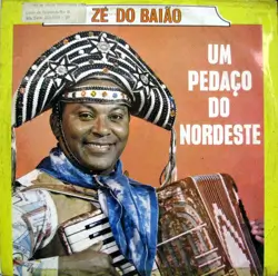 Capa do disco Um pedaço do nordeste, de Zé do Baião