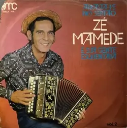 Capa do disco Arrasta-pé no sertão, Volume 2, de Zé Mamede e sua gente esquentada