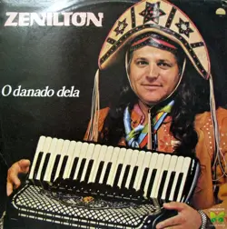 Capa do disco O danado dela, de Zenilton