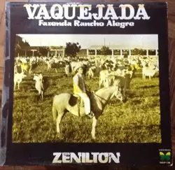 Capa do disco Vaquejada, Fazenda Rancho Alegre, de Zenilton